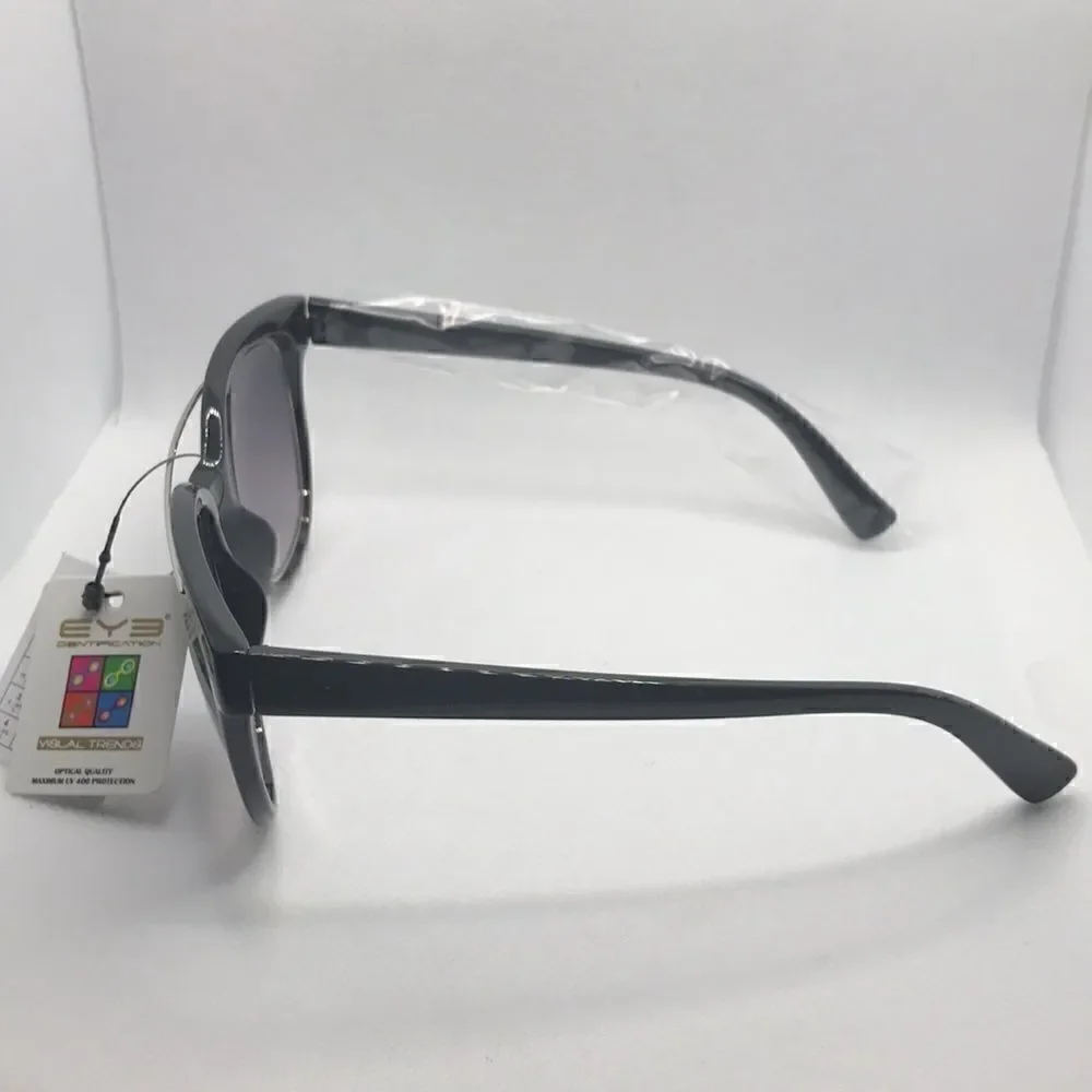Brow Bar Eyedentification Black Frame Purple Frame Sunglasses